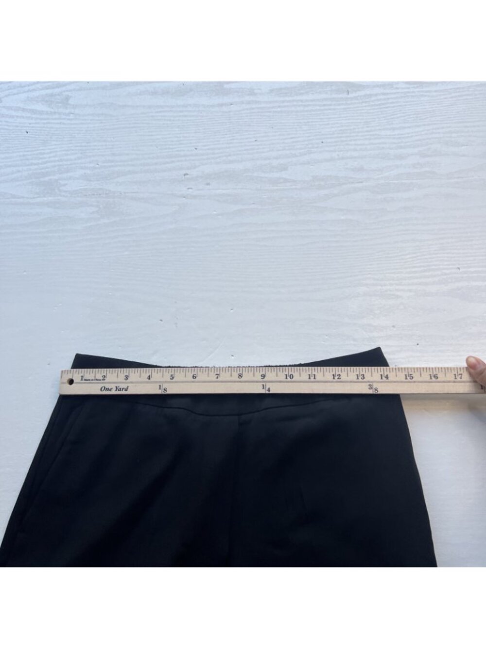 Boden Cropped‎ Pants Womens 4 Black Albemarle Pull On Crepe New - Picture 9 of 16